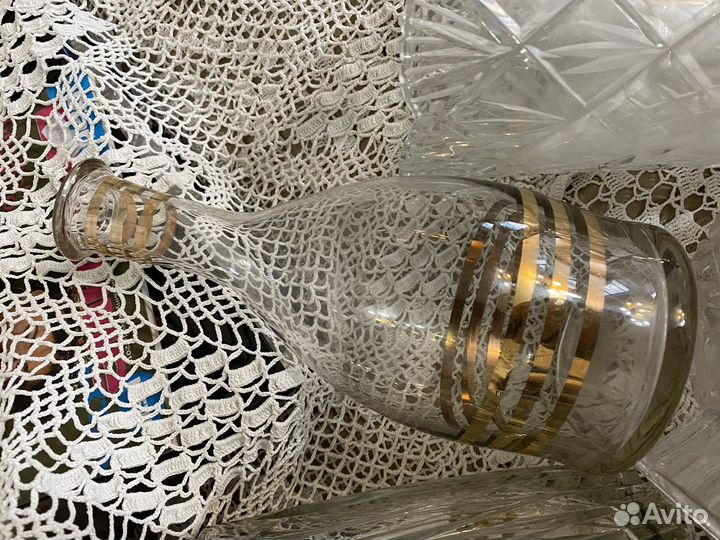 Винтаж СССР сахарница, ваза, ретро