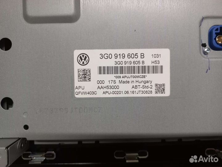 Магнитола volkswagen