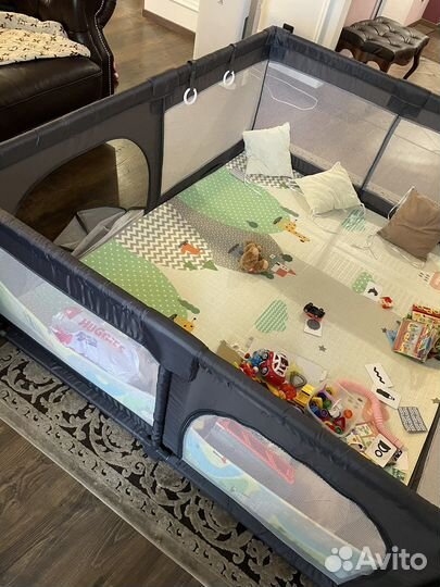 Большой детский манеж бу