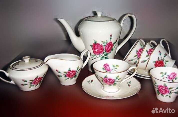 Чайный сервиз Польша 1970е гг.Винтаж