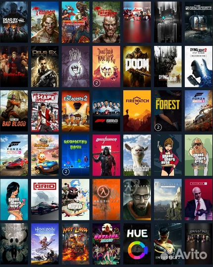 Dying light 2 Steam +160 игр