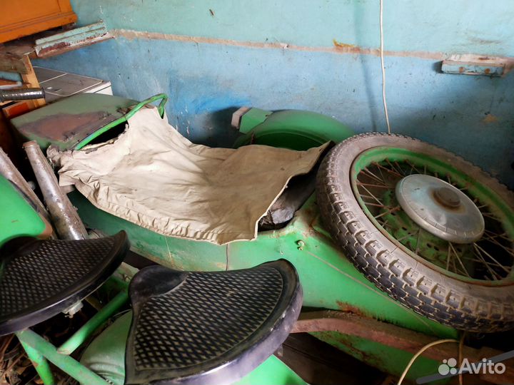 Боковой прицеп на мотоцикл урал (люлька )