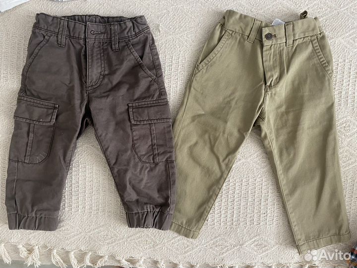 Вещи hm, carter’s, Benetton на мальчика 2 года