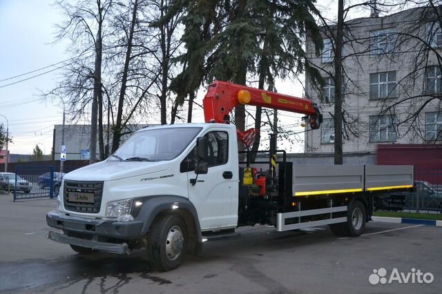 ГАЗ ГАЗон Next C41RB3 с КМУ, 2024