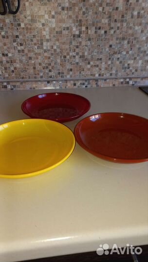 Набор пластиковой посуды