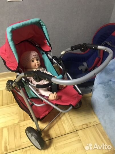 Коляска кукольная