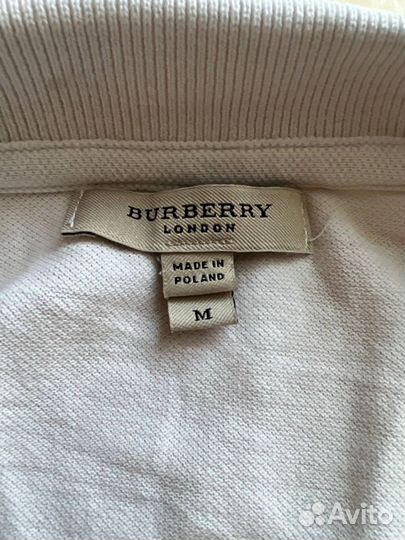 Burberry поло женское