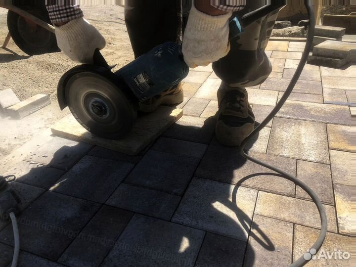 Тротуарная плитка брусчатка