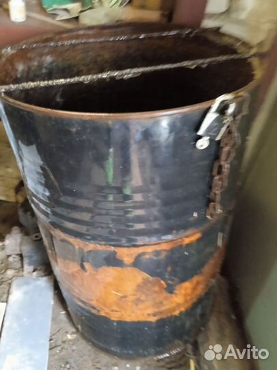 Бочка 200 литров металлическая