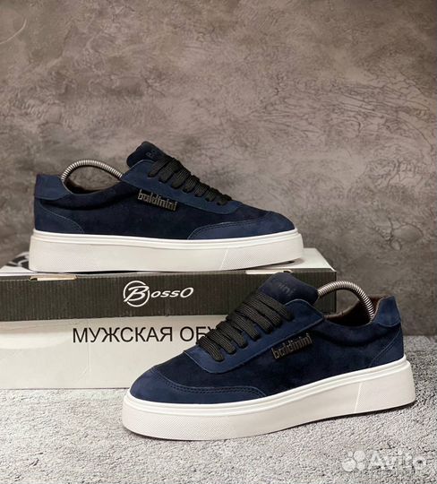 Кеды baldinini синие 39-43