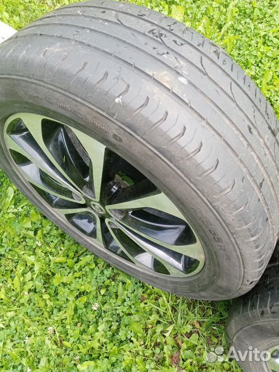 Колеса на nissan qashqai r18