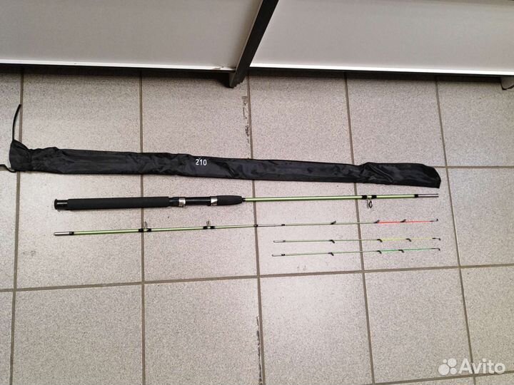 Фидер спиннинг донка закидушка крокодил 210 см