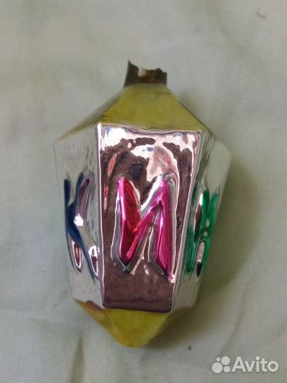 Елочная игрушка СССР Фонарик Пекин