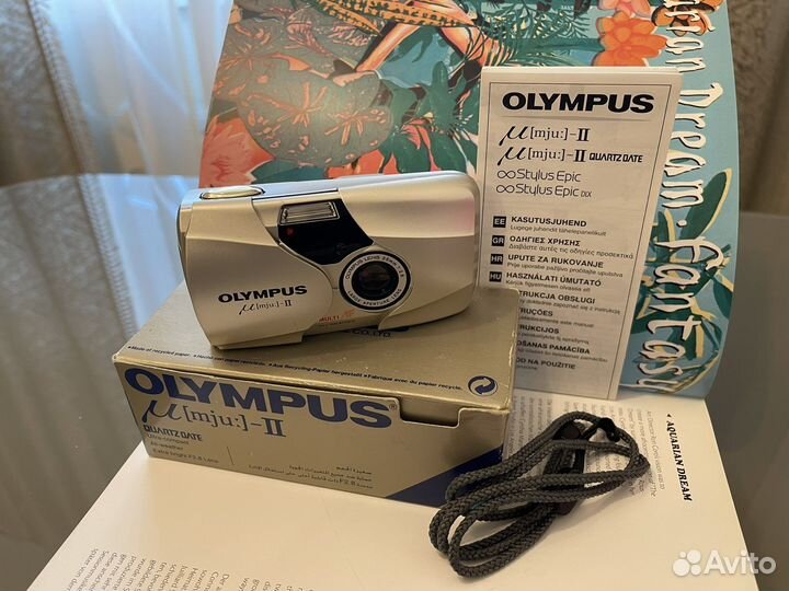 Пленочный фотоаппарат olympus mju ii