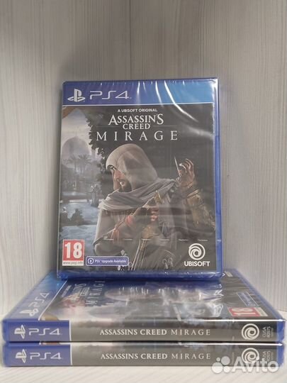 Assassins creed mirage диски для PS4