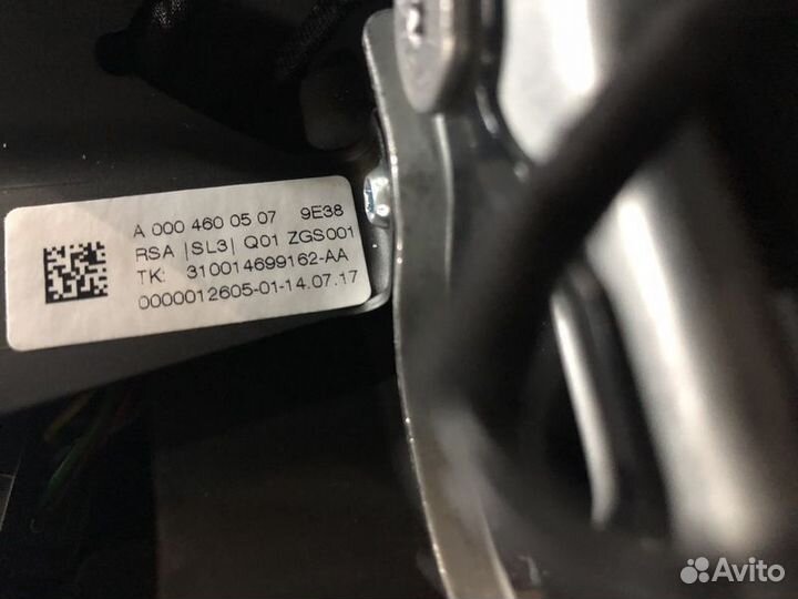 Руль (рулевое колесо) Mercedes-Benz C-класс AMG