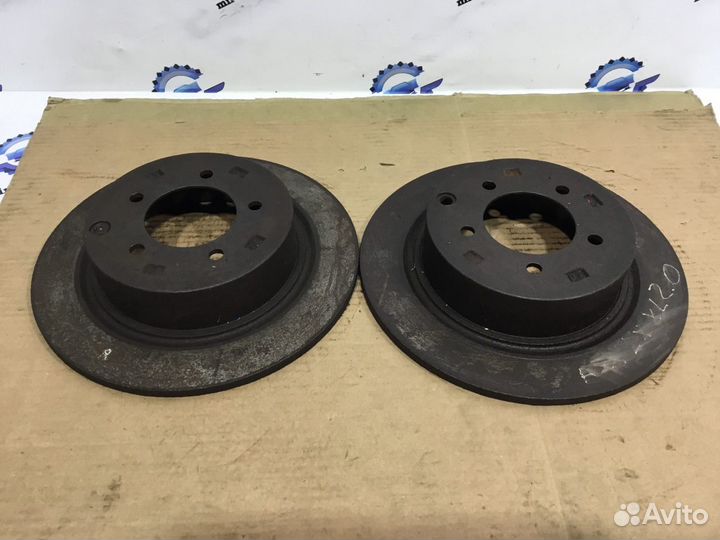 Диск тормозной задний Outlander XL ASX Lancer X