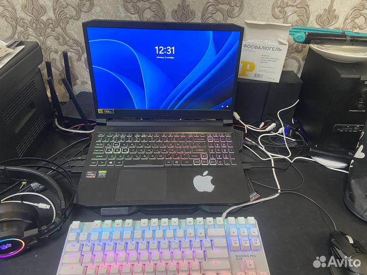 Игровой ноутбук Acer nitro an515-45