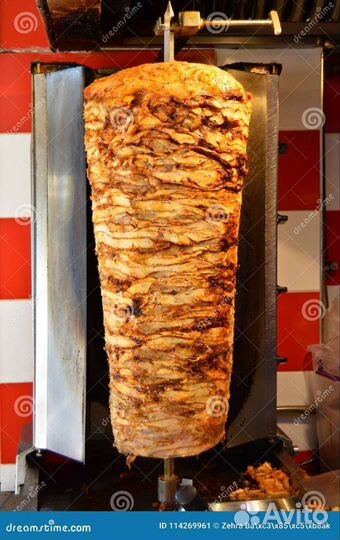 Мясо для шаурмы в бабинах хяляль