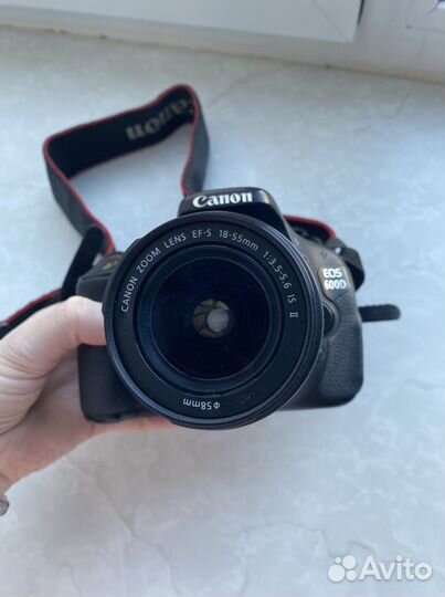 Зеркальный фотоаппарат canon 600d