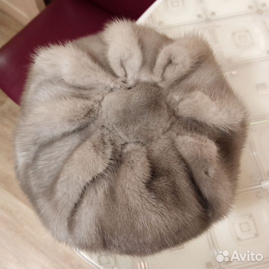 Шапка норковая женская новая