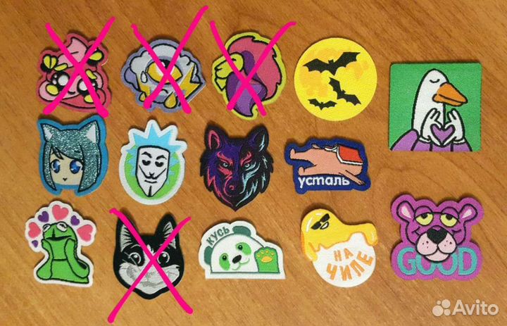 Стикерсы из магнита