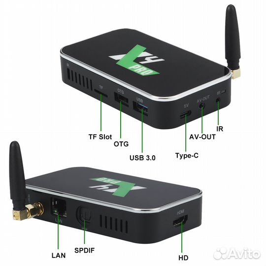 TV Box Ugoos X4 Pro Android 11 -Гарантия,Настройка