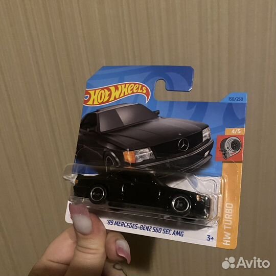 Обмен hot wheels mercedes 560 sec amg