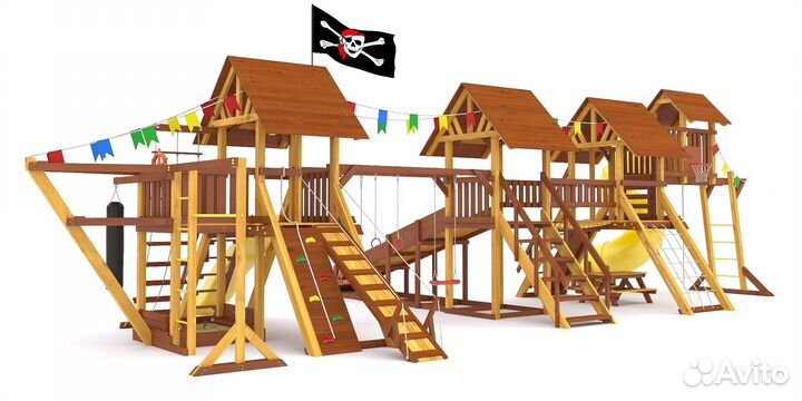 Детская площадка для дачи Савушка Люкс 1 Max