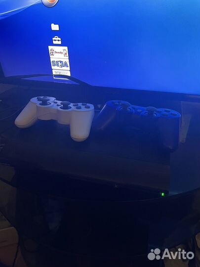 Sony PS3 super slim прошитая с играми