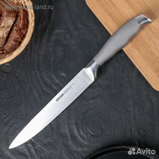 Нож кухонный nadoba marta разделочный, лезвие 20 с