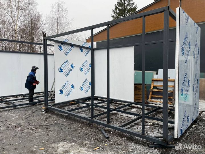 Павильон для бизнеса / торговый киоск / офис