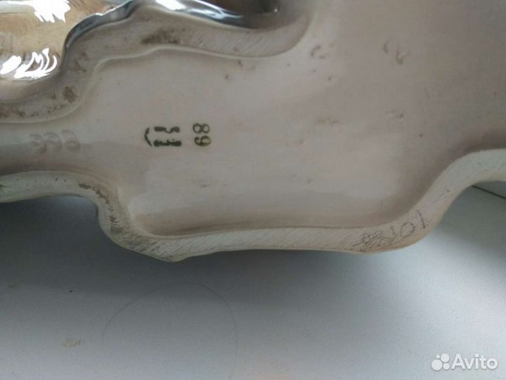 Статуэтка собаки гдр Винтаж