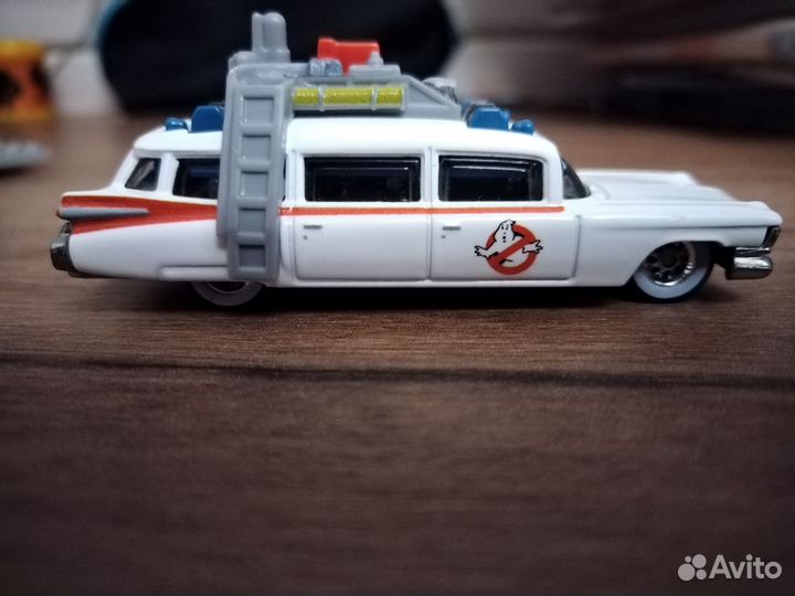 Hot wheels premium chostbusters ecto-1 распак