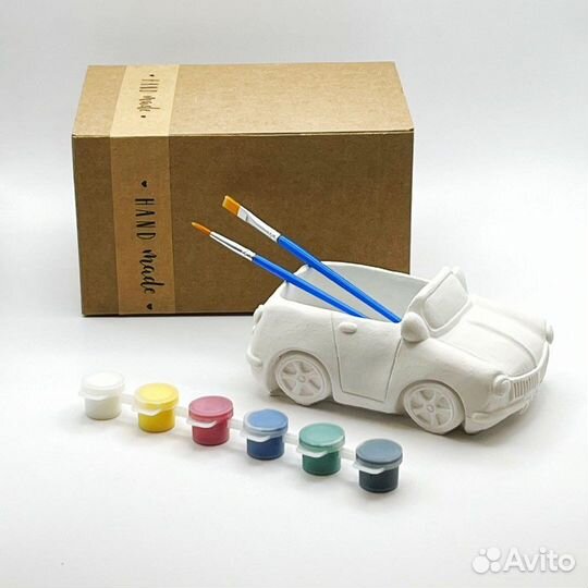 Набор для творчества раскраска машинка