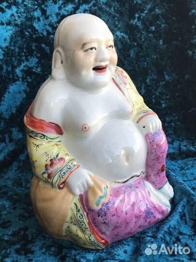 Старый Китай. Большой фарфоровый Будда, Хотей