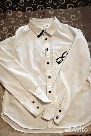 Школьные рубашки, размер 140