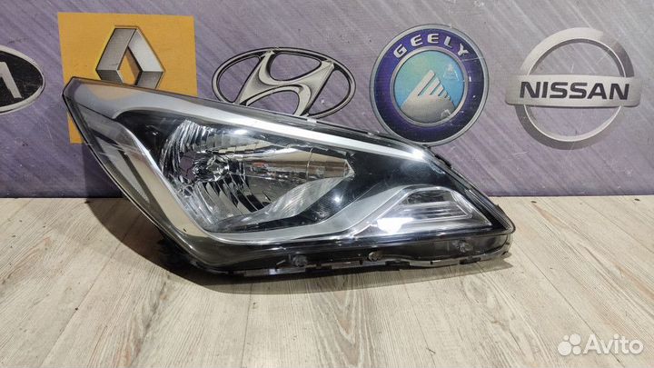 Фара hyundai solaris Прав