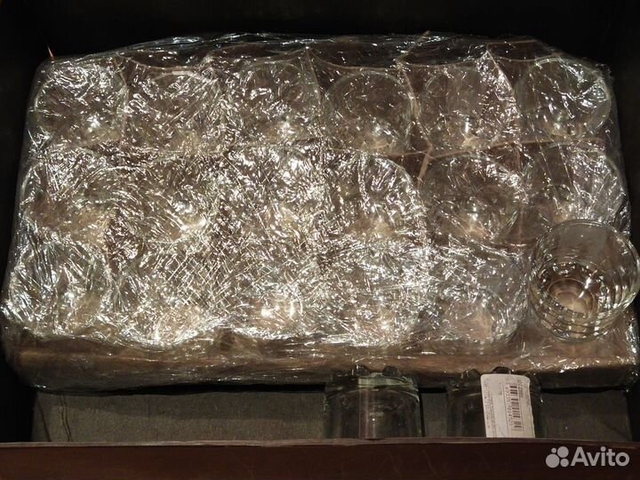 Стаканчики новые 20 штук, стаканы стеклянные