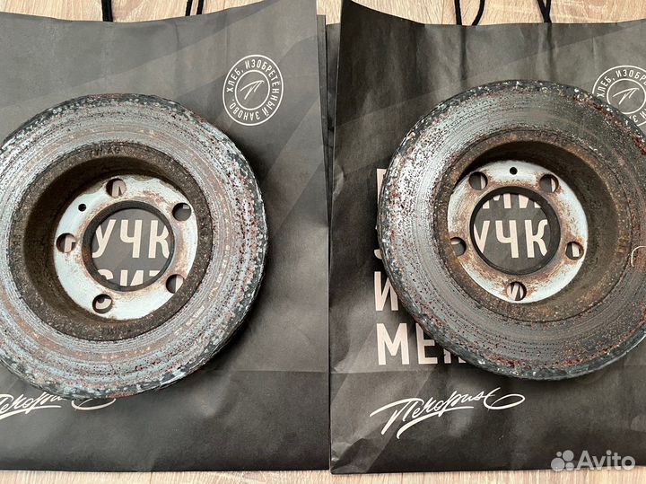 Тормозные диски задние для vw polo оригинал