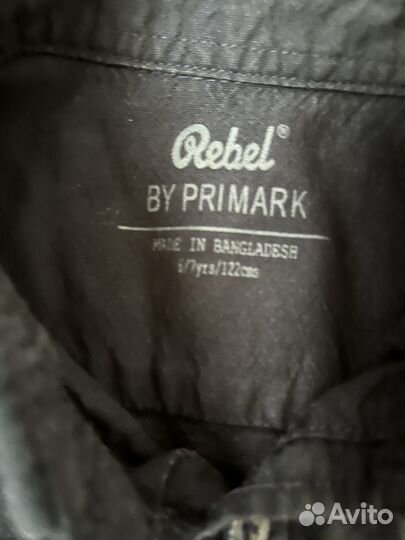 Рубашки на мальчика -122 пакетом next primark
