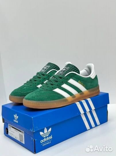 Adidas gazelle indoor green