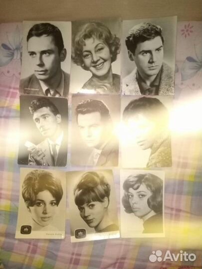 Открытки СССР подписанные, немаркированные