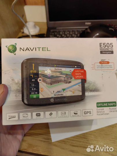 GPS Навигатор Navitel E505 mag Карты последние