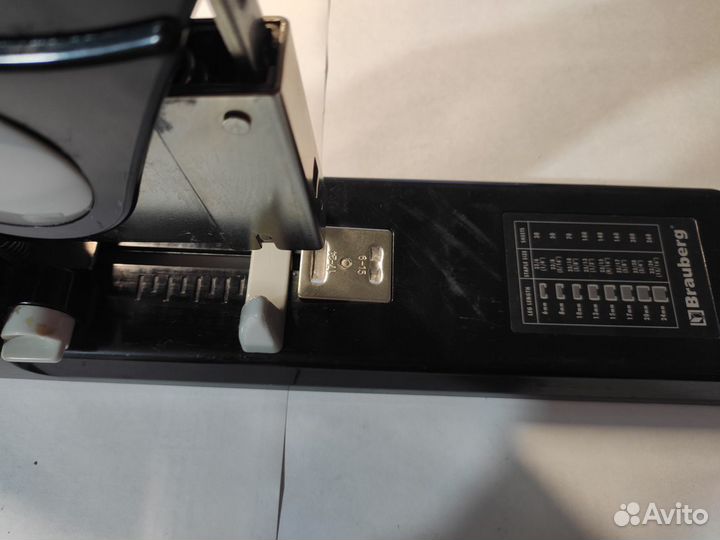 Степлер большой канцелярский для бумаги Brauberg