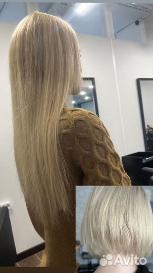 Наращивание волос,продажа волос