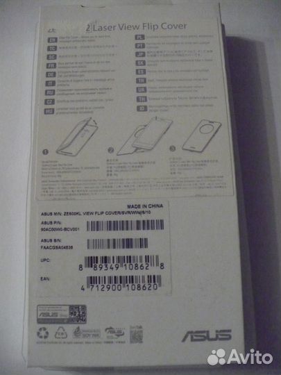 Чехол-книжка asus для смартфона Asus ZenFone 2