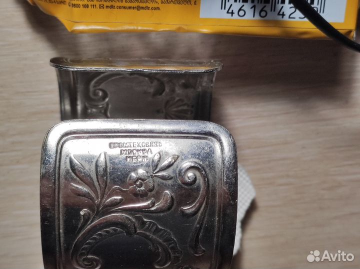 Салфетница, кольцо для салфеток. СССР