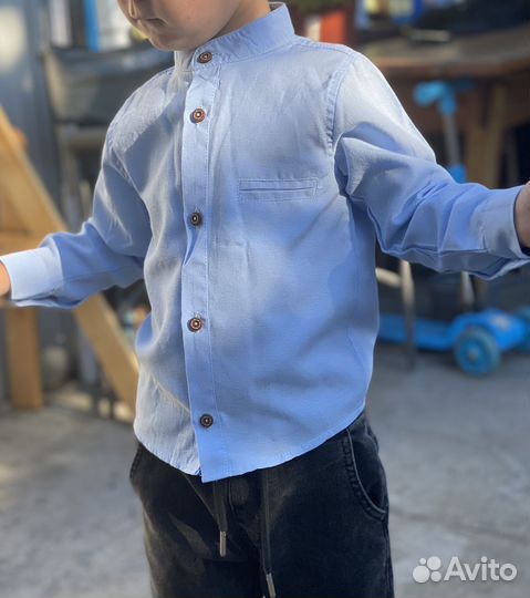 Рубашка на мальчика 98