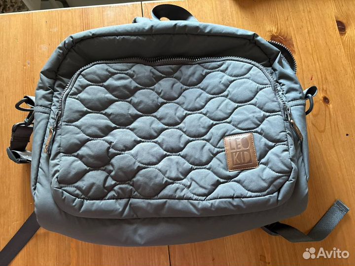 Сумка рюкзак для коляски мамы leokid